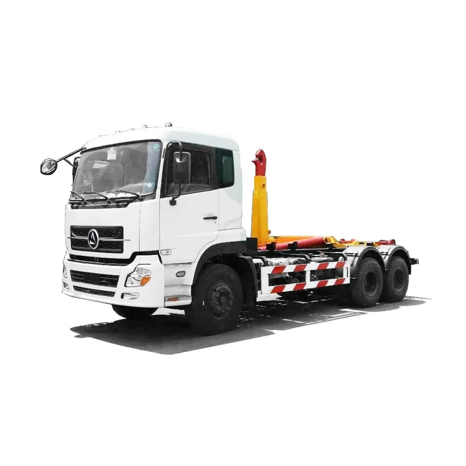 6×4 ユーロ V 6.7L エンジン 14 トン フック トラック