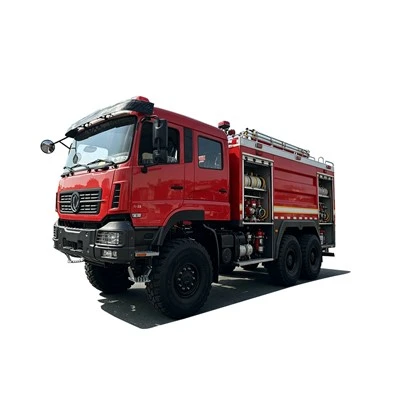 6×6 SCR 9.5L エンジン GVW 41 トンオフロード消防車-