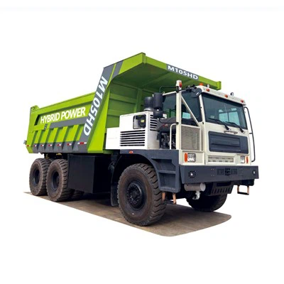 M105HDハイブリッドパワー105トンのミンギングダンプトラック
